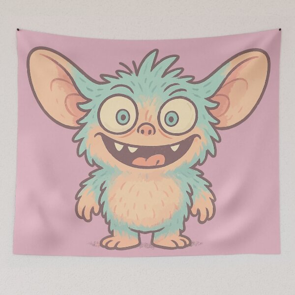 Item preview, Snagglebeast the Misfit Creature designed and sold by xmoudx.