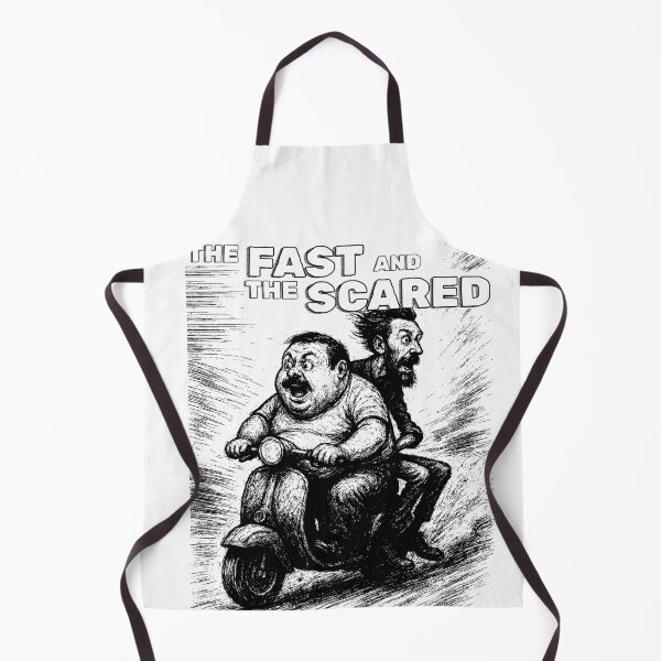 Item preview, Fast and Scared black designed and sold by Pixel-Up.