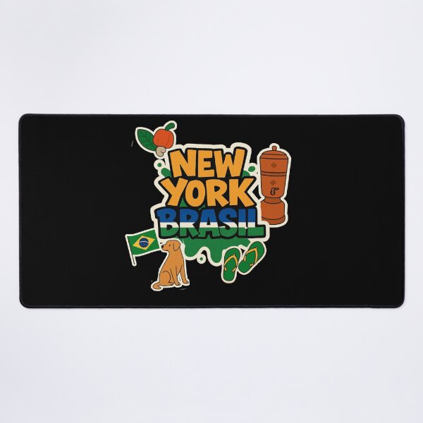 Item preview, New York Meets Brazil Sticker – Street Art Culture with Latin Flavor designed and sold by DanniJordan.