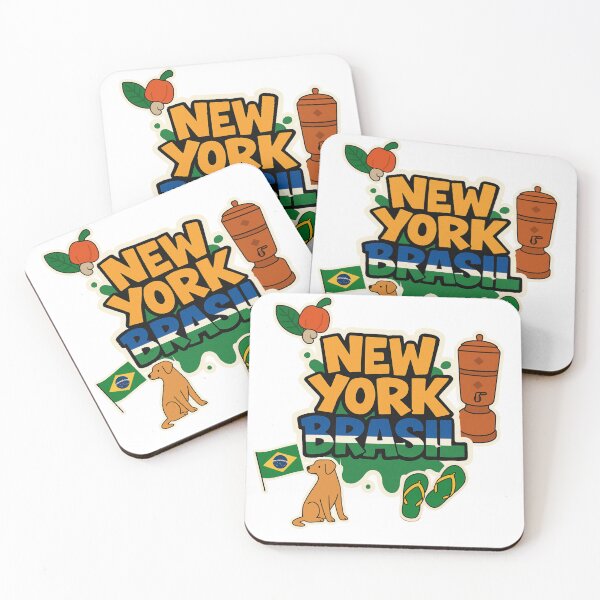 Item preview, New York Meets Brazil Sticker – Street Art Culture with Latin Flavor designed and sold by DanniJordan.