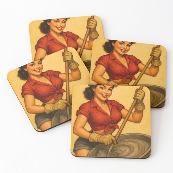 Item preview, Connie the Concrete Queen designed and sold by Espinoza Creative.