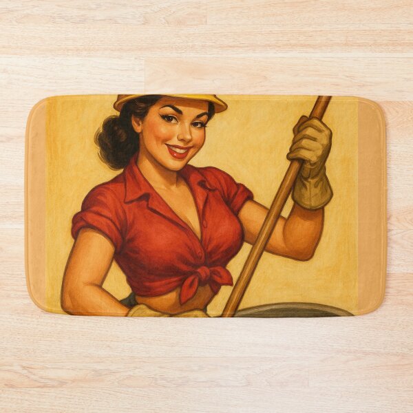 Item preview, Connie the Concrete Queen designed and sold by Espinoza Creative.