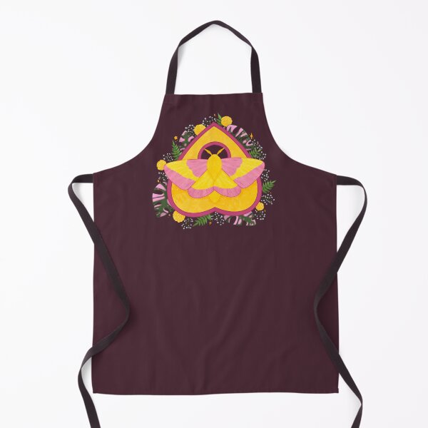 Item preview, Rosy Maple Moth Planchette designed and sold by HannahRaeArts.