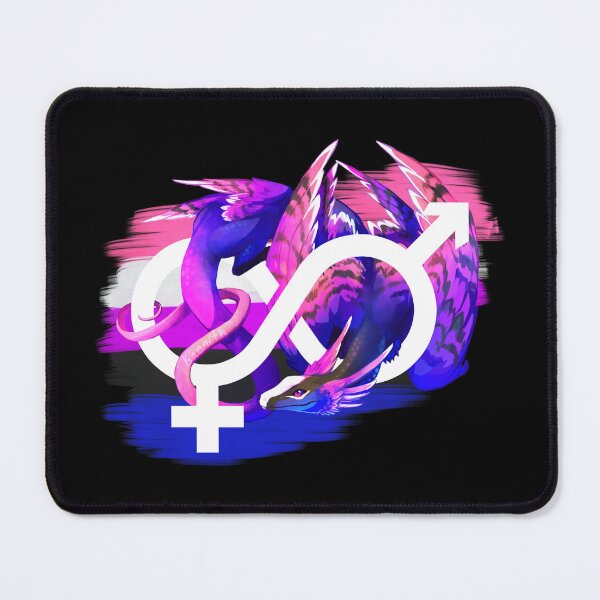 Item preview, Genderfluid Pride Dragon designed and sold by kaenith.