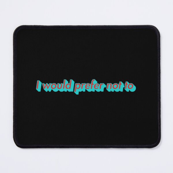 Item preview, I would prefer not to designed and sold by Oqueartecura.