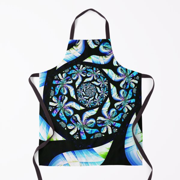 Item preview, Cyanic Vortex Bloom designed and sold by bloorose.