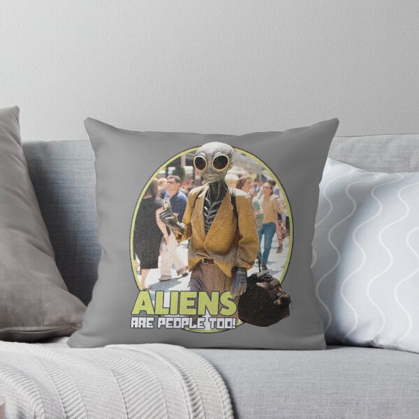 Item preview, Street Style Alien – “Aliens Are People Too” Urban Tee designed and sold by Spaabus.