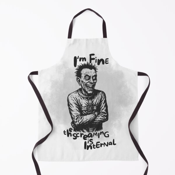 Item preview, I’m Fine, The Screaming is Internal designed and sold by UNK-Fatigues.