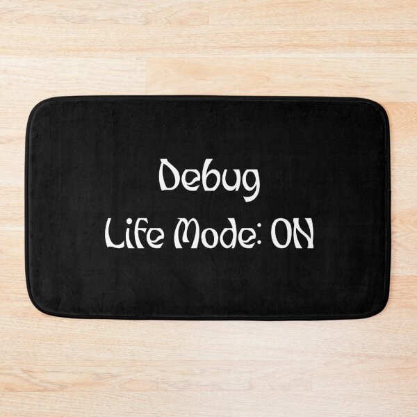 Item preview, Debug Life Mode: ON – Programmer Mindset Activated designed and sold by KissellArt.