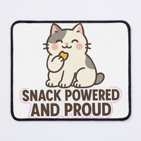 Item preview, Snack Powered & Proud designed and sold by ZannaMauree.