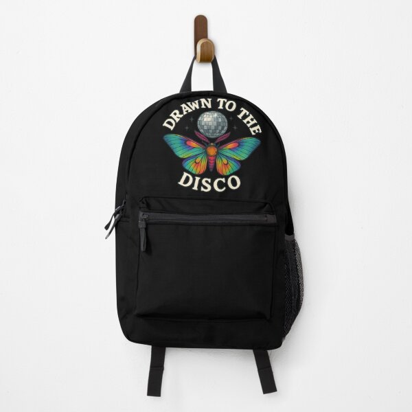 Item preview, Rainbow Moth Drawn to the Disco designed and sold by Shoot-The-Moon.