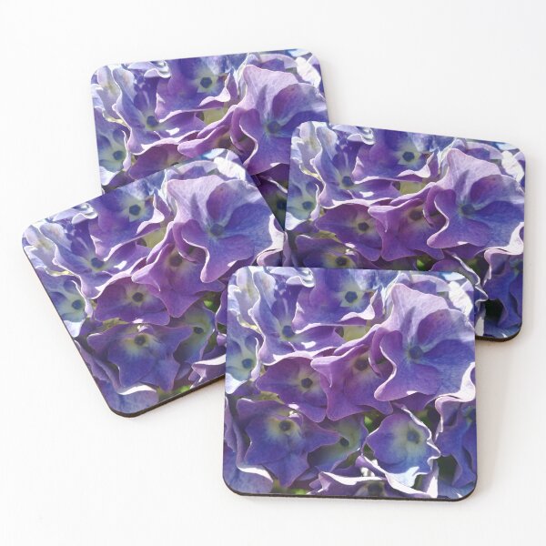 Item preview, Blue hydrangea in detail photograph designed and sold by esvb.