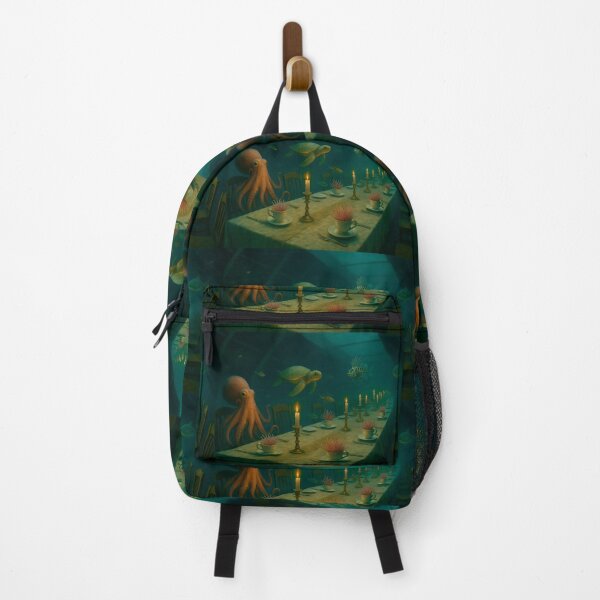 Item preview, Enchanting Underwater Dinner: Surreal Octopus Party designed and sold by Alan Javier Cordoba Espinosa.