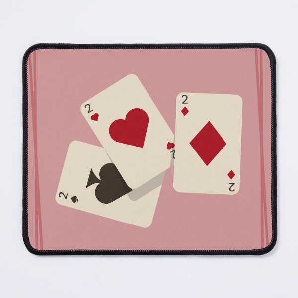 Item preview, Playing Cards Trio Art - 2 of Hearts, Spades & Diamonds designed and sold by CherryWavesJune.