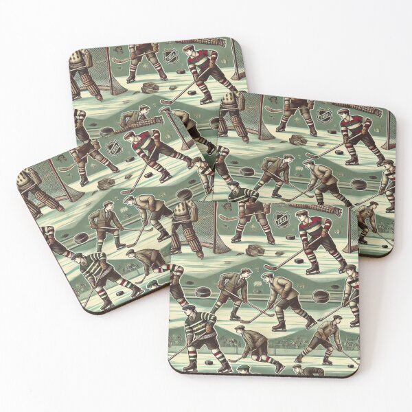 Item preview, hockey themed backpack design designed and sold by TEEJAMBOREE.