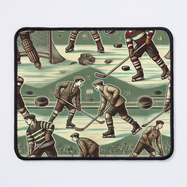 Item preview, hockey themed backpack design designed and sold by TEEJAMBOREE.