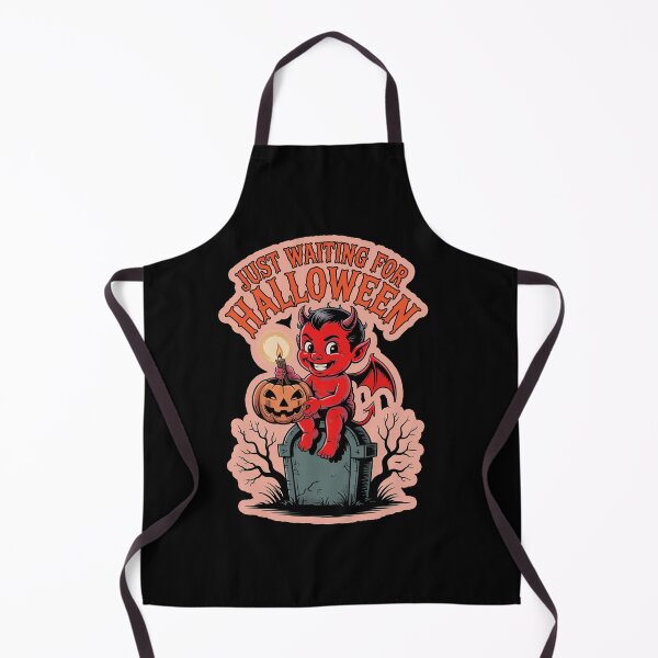 Item preview, Just Waiting for Halloween with Funny Devil designed and sold by Greenbaby.