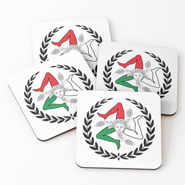 Item preview, Trinacria Medusa Sicilian Emblem designed and sold by Freshinkshop.