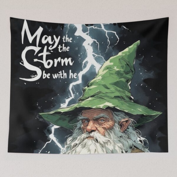 Item preview, Storm Wizard #1 designed and sold by JadelightDesign.