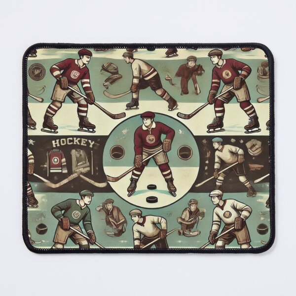 Item preview, hockey themed backpack design designed and sold by TEEJAMBOREE.