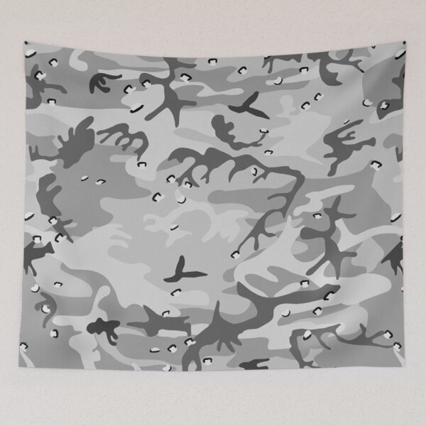 Item preview, Winter Light Gray Camouflage Pattern Cool Design designed and sold by SandyMDesigns.