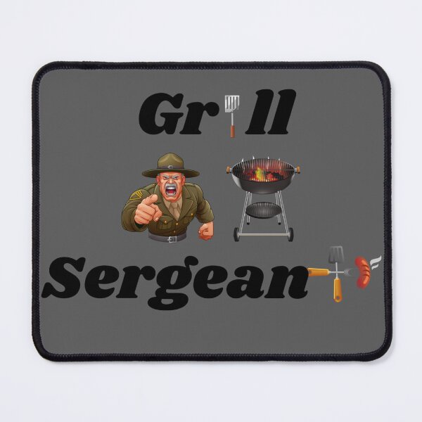 Item preview, Grill Sergeant – BBQ Duty Calls! designed and sold by KissellArt.