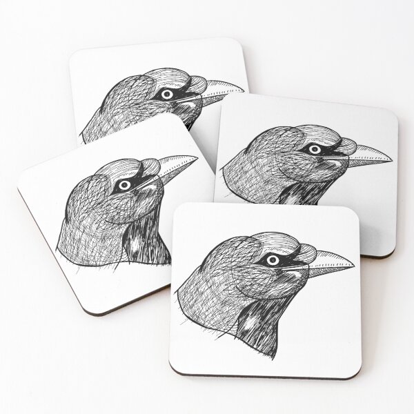 Item preview, Jackdaw designed and sold by AmanitaCrafts.