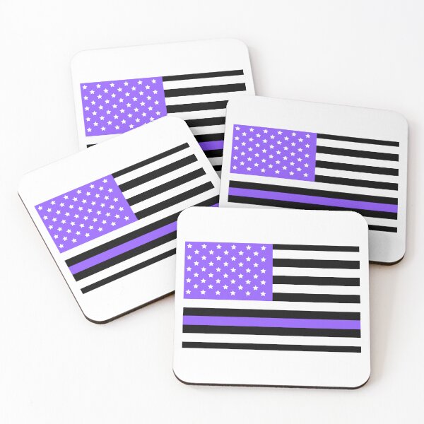 Item preview, Behavioral Health First Responder Flag Purple designed and sold by Responder Roots.
