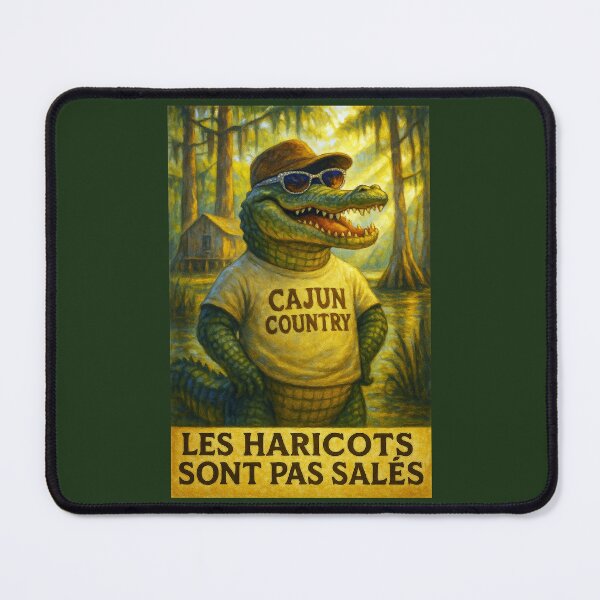 Item preview, Les Haricots Sont Pas Sales in Cajun Country designed and sold by Tridentulus.