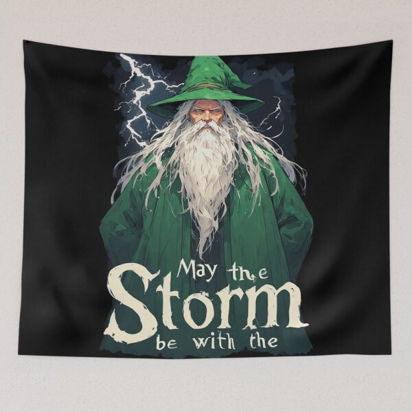 Item preview, Storm Wizard #2 designed and sold by JadelightDesign.