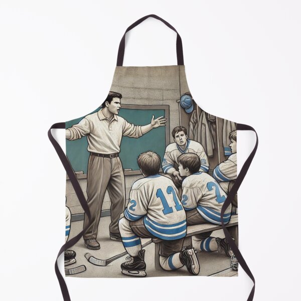 Item preview, hockey themed backpack design designed and sold by TEEJAMBOREE.