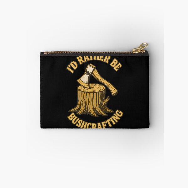 Item preview, I'd Rather Be Bushcrafting Prepper Survival designed and sold by LuminOrb.