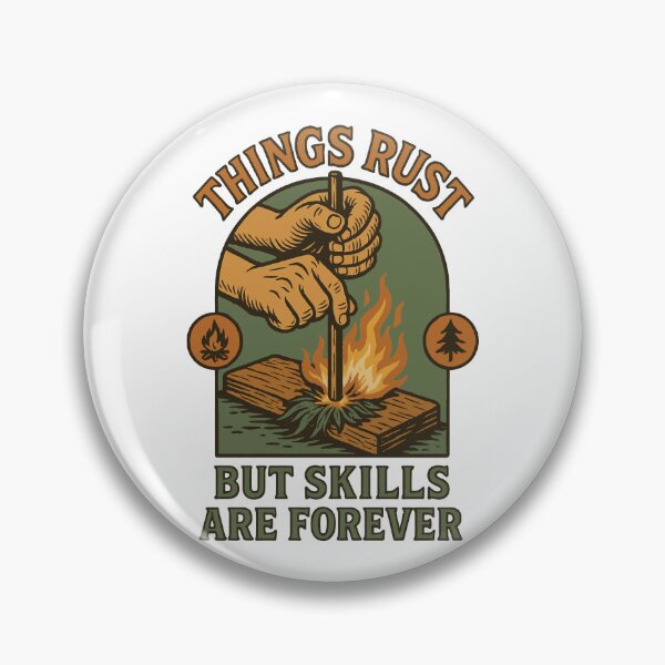 Item preview, Prepper Survival Bushcrafting Skills Forever designed and sold by LuminOrb.