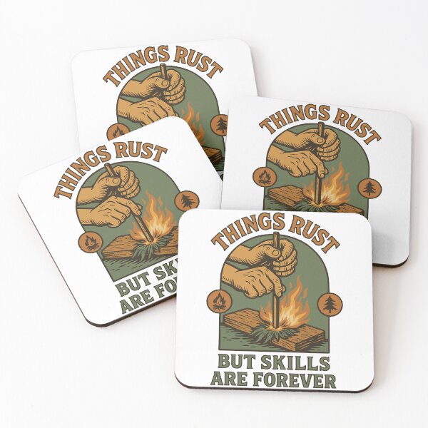Item preview, Prepper Survival Bushcrafting Skills Forever designed and sold by LuminOrb.