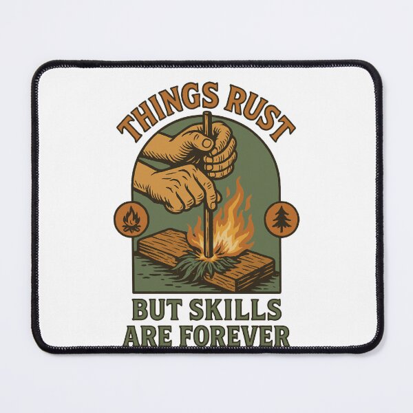 Item preview, Prepper Survival Bushcrafting Skills Forever designed and sold by LuminOrb.