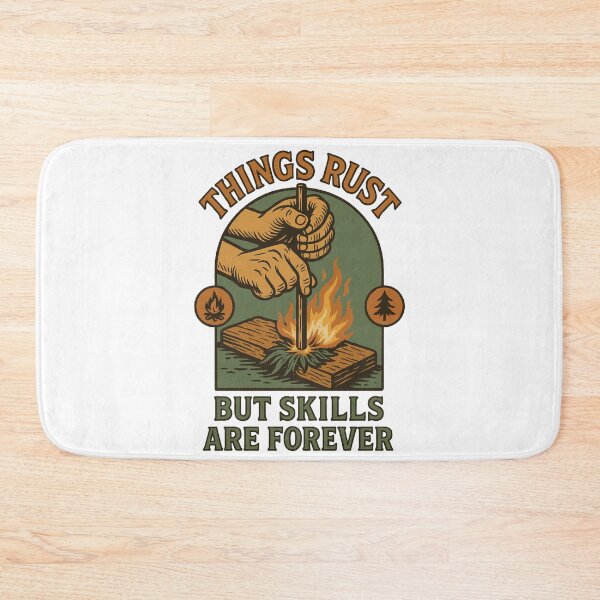Item preview, Prepper Survival Bushcrafting Skills Forever designed and sold by LuminOrb.