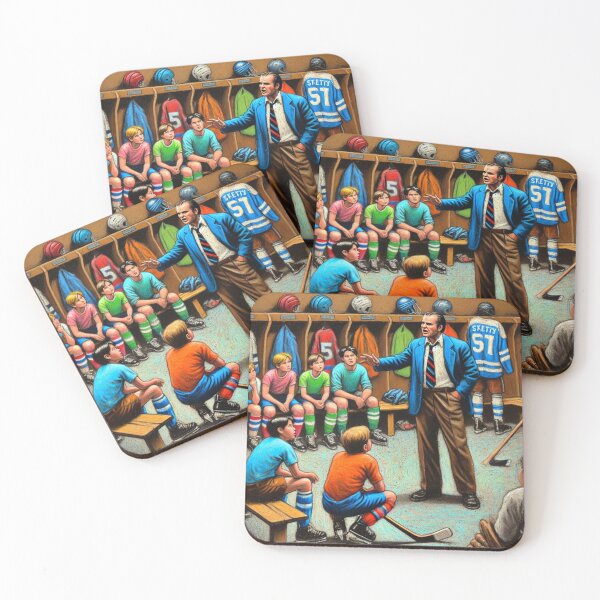 Item preview, hockey themed backpack design designed and sold by TEEJAMBOREE.