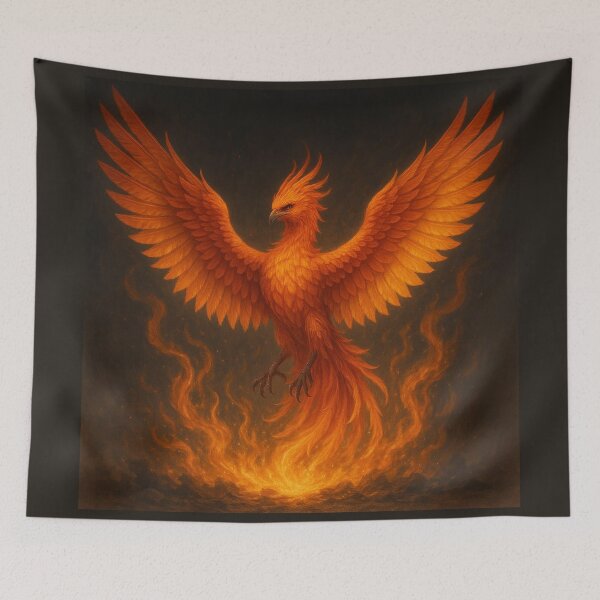 Item preview, Phoenix from the ashes designed and sold by KrazyArtStyle.
