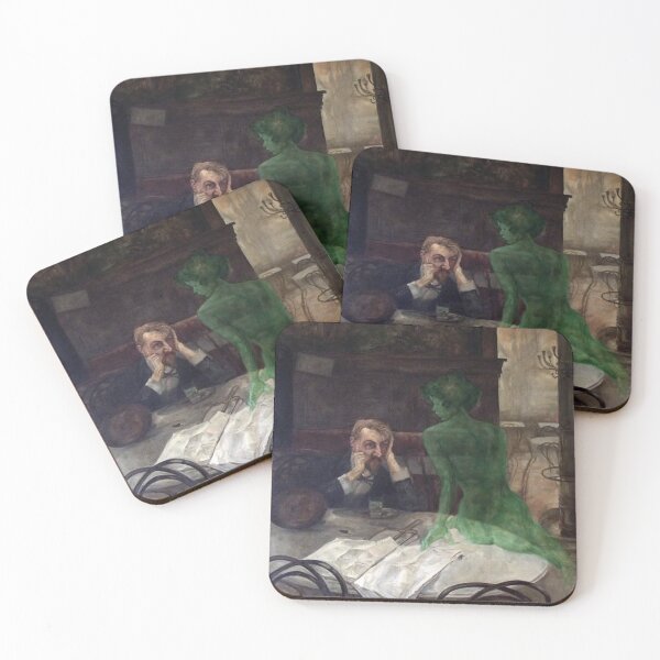 Item preview, The Absinthe Drinker 1901 designed and sold by RickE.