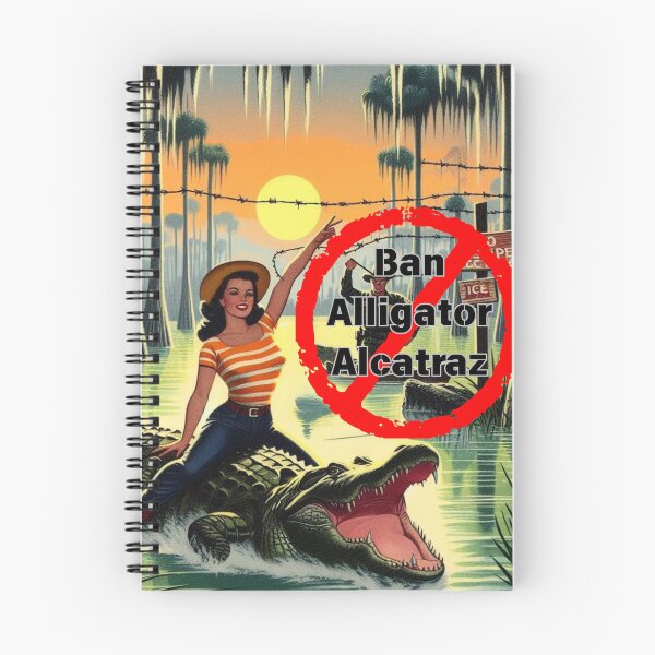 Item preview, Escape Alligator Alcatraz designed and sold by FloridaWildOnes.