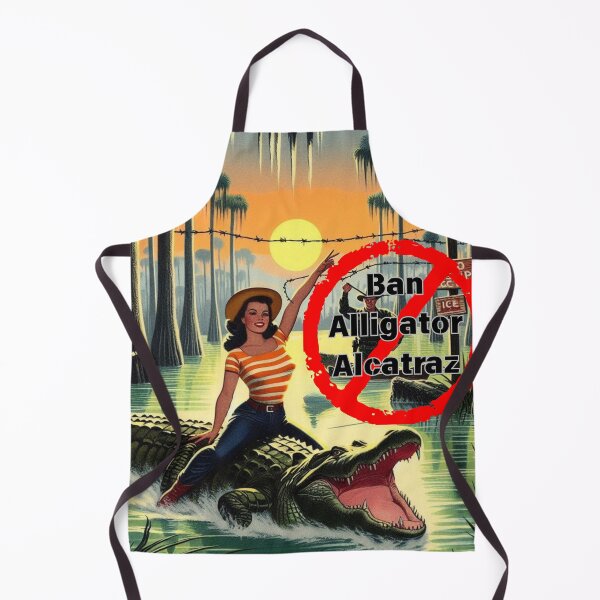 Item preview, Escape Alligator Alcatraz designed and sold by FloridaWildOnes.