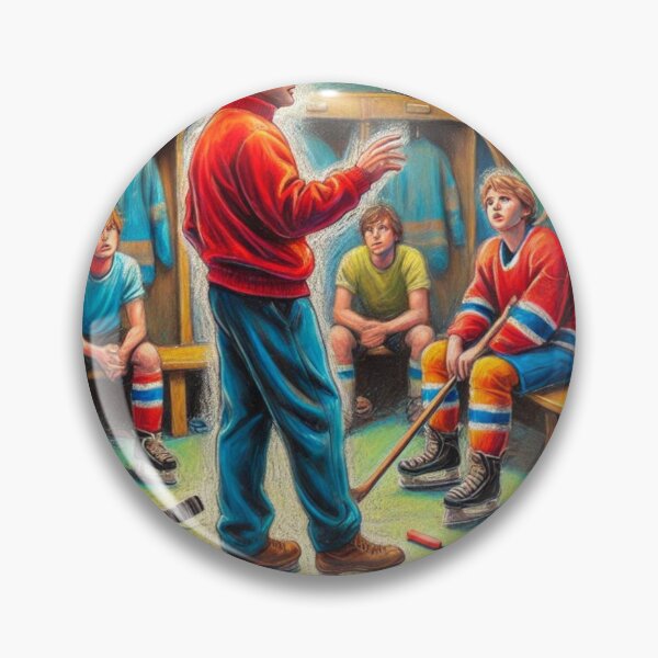 Item preview, hockey themed backpack design designed and sold by TEEJAMBOREE.
