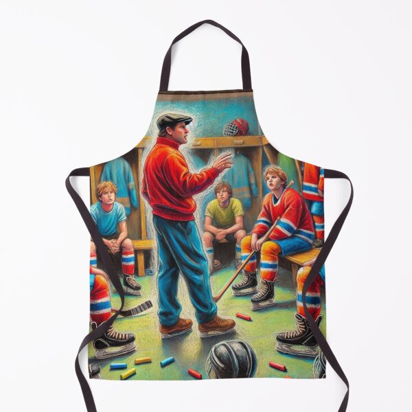 Item preview, hockey themed backpack design designed and sold by TEEJAMBOREE.
