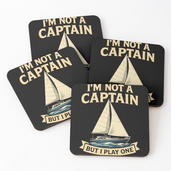 Item preview, Funny Saying I'm Not A Captain But I Play One designed and sold by LuminOrb.