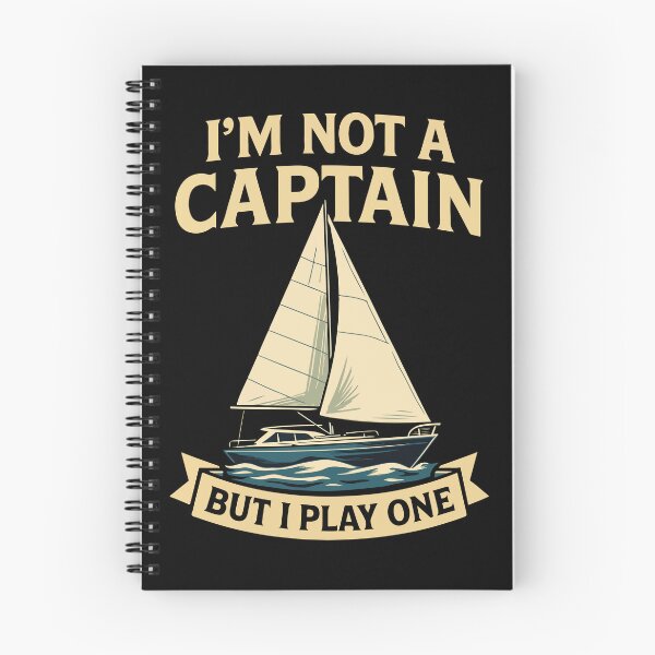 Item preview, Funny Saying I'm Not A Captain But I Play One designed and sold by LuminOrb.