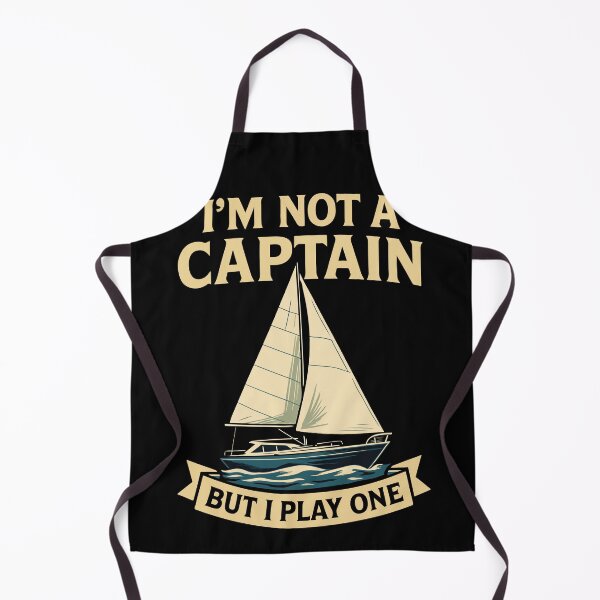 Item preview, Funny Saying I'm Not A Captain But I Play One designed and sold by LuminOrb.