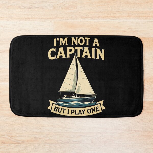 Item preview, Funny Saying I'm Not A Captain But I Play One designed and sold by LuminOrb.