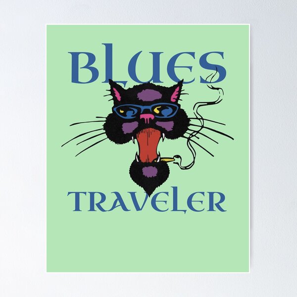 Item preview, Blues Traveler Cat designed and sold by Trigger413.