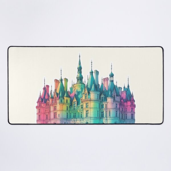 Item preview, Minimalist French Castle - Modern Chateaucore Aesthetic Wall Art designed and sold by Sugar Wisdom .