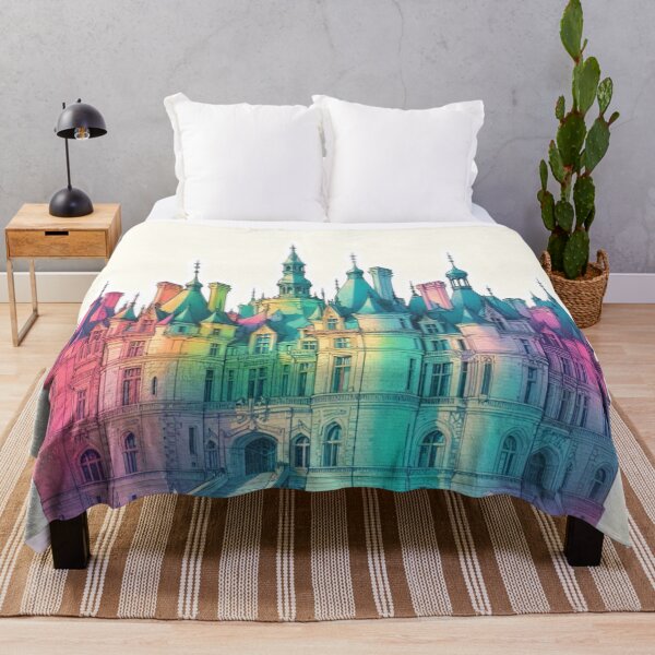 Item preview, Minimalist French Castle - Modern Chateaucore Aesthetic Wall Art designed and sold by Sugar Wisdom .